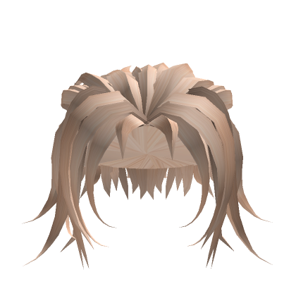 Messy Swoop Anime Hair Blonde Roblox