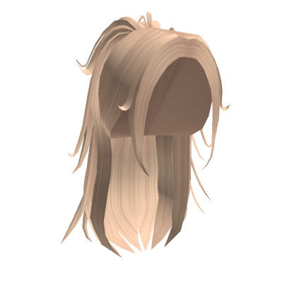 Messy Popular Y K Aesthetic Ponytail Blonde Roblox