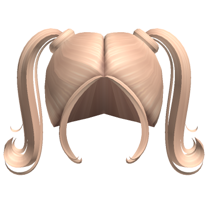 Curly Pigtails With Bangs In Blonde Roblox Item Rolimon S