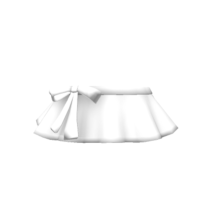Falda De Bikini Chibi Doll Blanco Roblox
