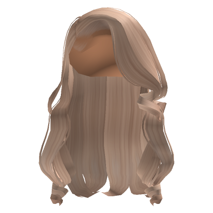 Curled Side Part In Blonde Roblox Item Rolimon S