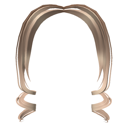 Cute Curly Bangs Blonde Roblox