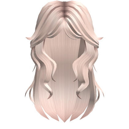 Anime Layered Y K Messy Hair Platinum Blonde Roblox