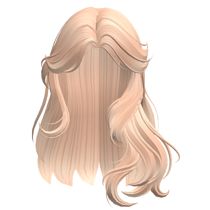 Wavy Windblown Hair Blonde Roblox Item Rolimon S