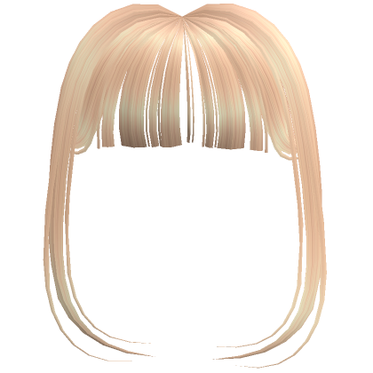 Cute Blonde Bangs Roblox