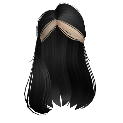 Brooke Side Tucked Hairstyle In Black Blonde Roblox