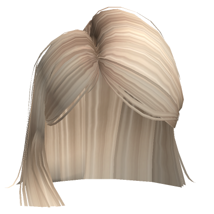 Short Side Swept Bob In Blonde Roblox