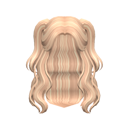 Blonde Cute Wavy Hair With Short Pigtails S Code Price Rblxtrade