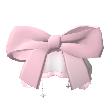 Waist Lace Pink Ribbon Roblox