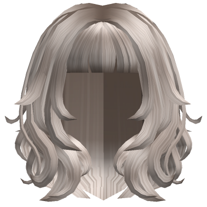 Cute Lush Messy Short Hair Ash Blonde Roblox Item Rolimon S
