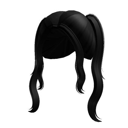 Long Wavy Black Ponytail Roblox Item Rolimon S