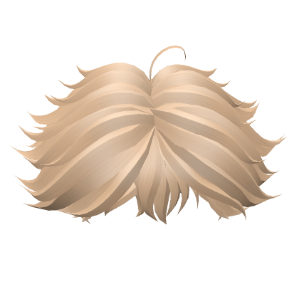 Anime Messy Hair Blonde Roblox