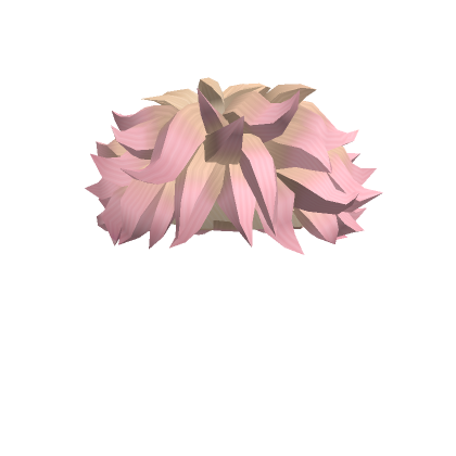 Ombré Blonde to Pink Messy Hair Roblox Item Rolimon s