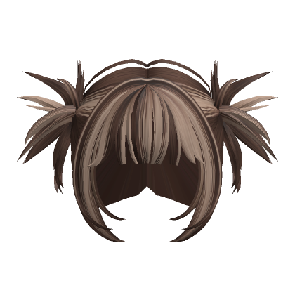 Two Tone Messy Y K Punk Pigtails Brown Blonde Roblox