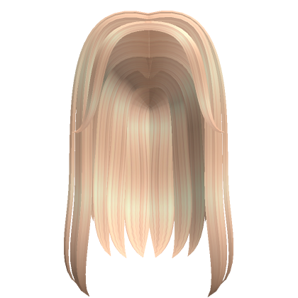 Blonde Hair With Front Strands Roblox