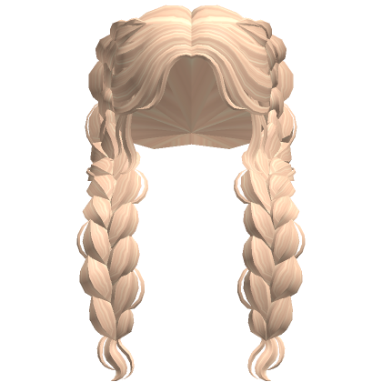 Long Blonde Mermaid Braids Roblox