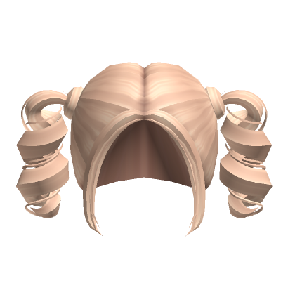 Curly Swoop Drop Back Pigtails Hair Blonde Roblox Item Rolimon S