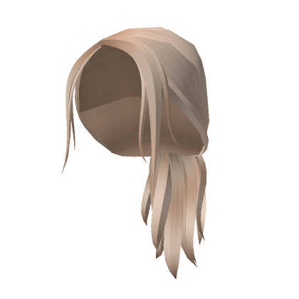 Blonde Low Ponytail Roblox