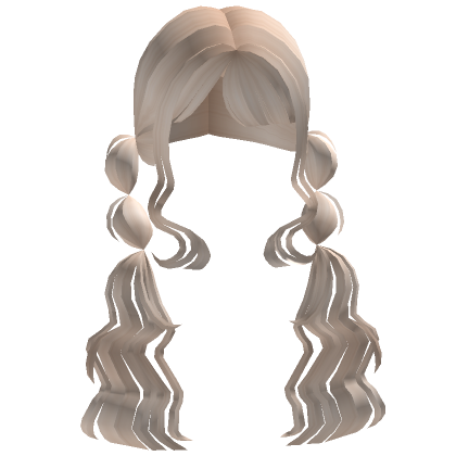 Malibu Bubbly Pigtails In Light Blonde Roblox