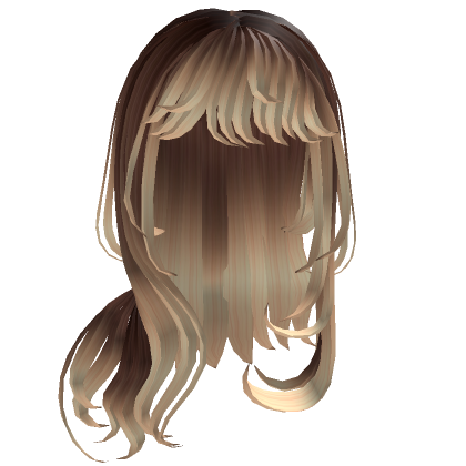 Brown To Blonde Side Swept Girl Hair S Code Price RblxTrade