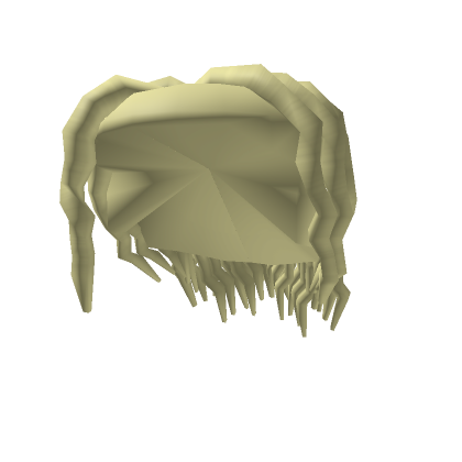 Blonde Curly Tied Up Dreads Roblox