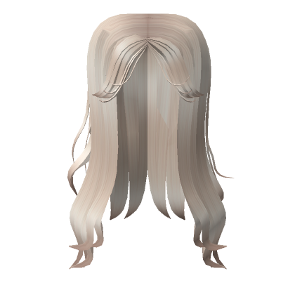 Soft Blonde Straight Long Hair W Bangs Roblox Item Rolimon S