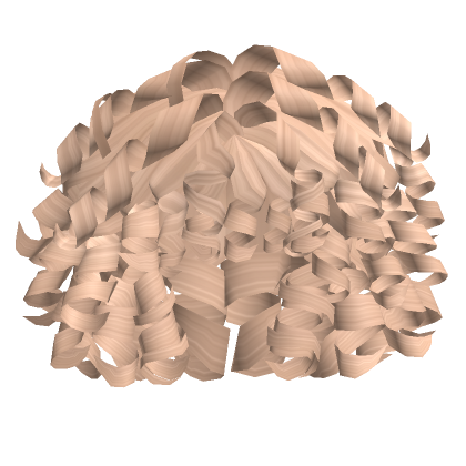 Short Cute Curly Hair Blonde Roblox