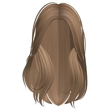 Long Lush Preppy Basic Flowy Hair Dark Blonde Roblox