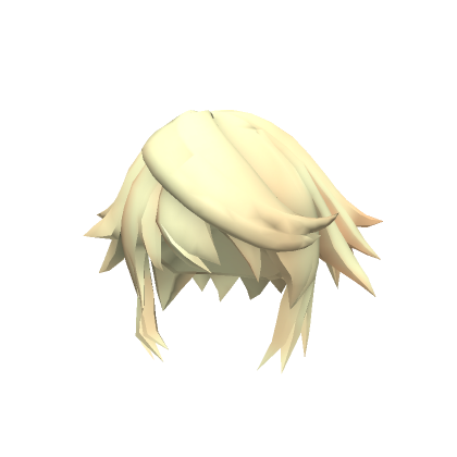 Blonde Medium Shaggy Hair Roblox