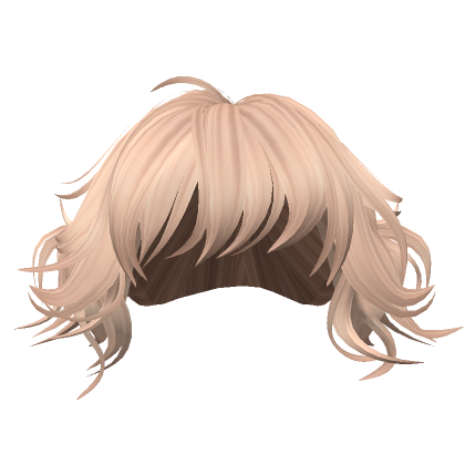 Short Wolf Cut Pigtails Blonde Roblox Item Rolimon S