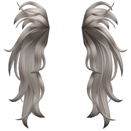 Messy Pigtail Extensions In Ash Blonde Roblox Item Rolimon S
