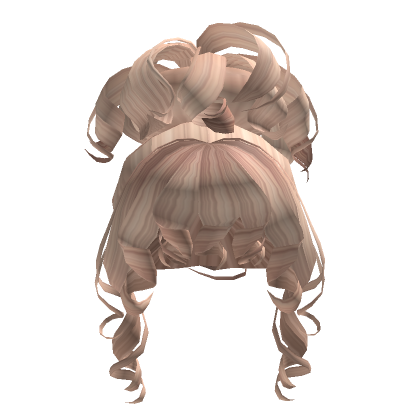 Curly Locks Updo In Blonde Roblox