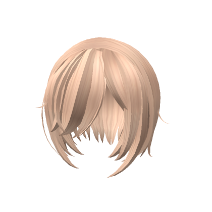 Straight Bangs Over Eye Hair Blonde Roblox