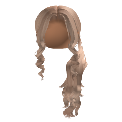 Curly Side Ponytail In Blonde S Code Price Rblxtrade