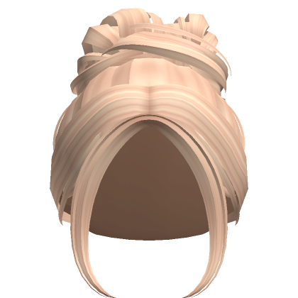 Cute High Bun Blonde Roblox