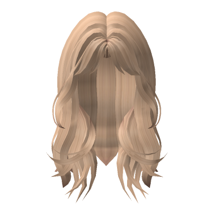 ButterFlyCut With Bangs Blonde Roblox