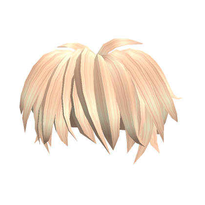 Blonde Messy Boy Hair Roblox