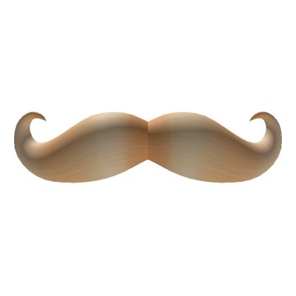 Blonde Fancy Moustache Roblox