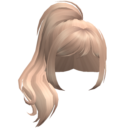 Blonde Gyaru Glamorous Ponytail Roblox
