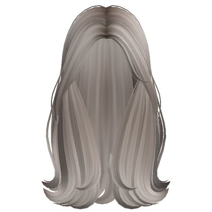 Long Layered Messy Butterfly Cut Ash Blonde Roblox