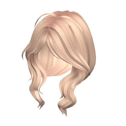 Wavy Anime Lush Layered Hair Blonde Roblox