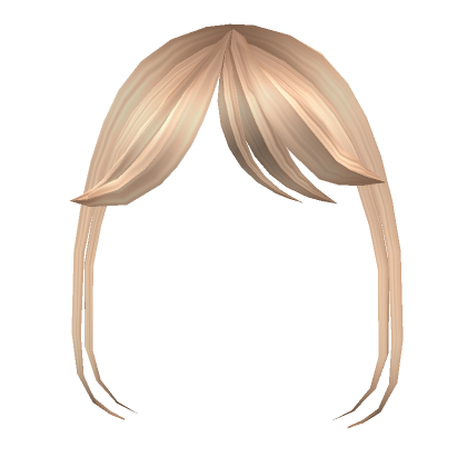 Blonde Cute Bangs Roblox