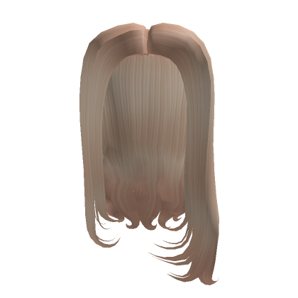 Straight Hair W Curved Ends Blonde Roblox Item Rolimon S