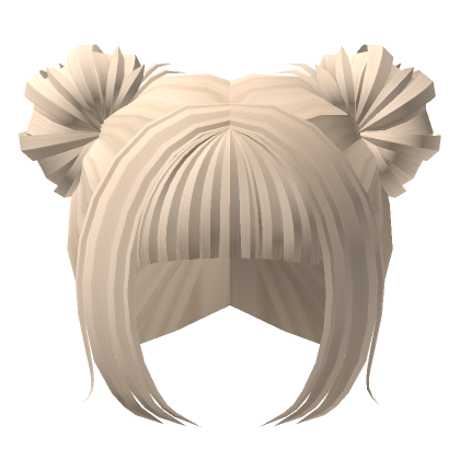 Blonde Cute Loose High Kawaii Buns Roblox