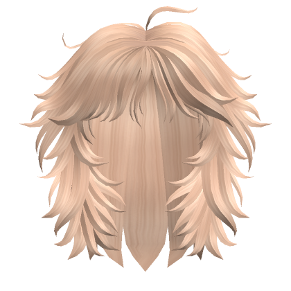 Fluffy Layered Wolf Cut W Wispy Bangs Blonde Roblox Item Rolimon S