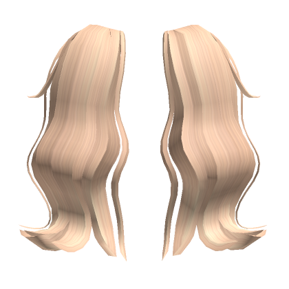Aesthetic Pigtails Extension Blonde Roblox