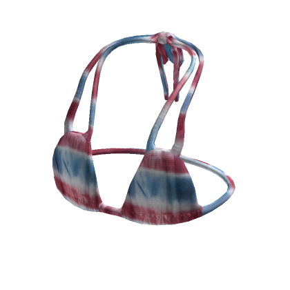 MANGO Bikini Tie Dye Top Roblox