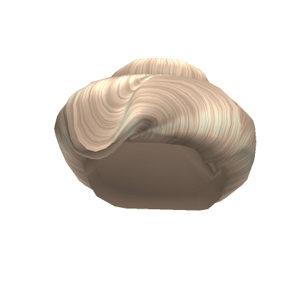 Sleek Edwardian Bun Updo In Platinum Blonde Roblox