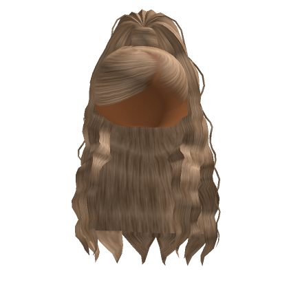 Blonde Ponytail With Side Swoop Roblox Item Rolimon S