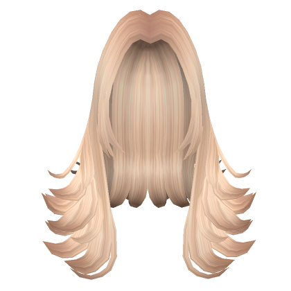 Layered Styled Blonde Middle Part S Code Price RblxTrade